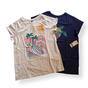 NWT & EUC Tea Collection graphic tee bundle